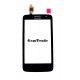 Alcatel OT-4010 fekete érintőpanel, touchscreen
