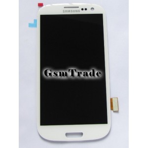 Samsung GT-I9300 Galaxy S3 érintőpanel kijelzővel, fehér