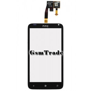 HTC Radar fekete érintőpanel, touchscreen