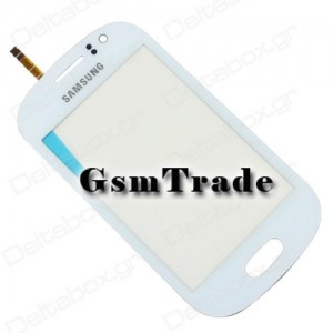 Samsung GT-S6810 Galaxy Fame gyári fehér érintőpanel, touchscreen