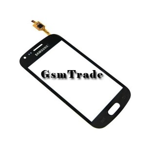Samsung GT-S7560, GT-S7562 Galaxy Trend, Galaxy S Duos gyári fekete érintőpanel, touchscreen