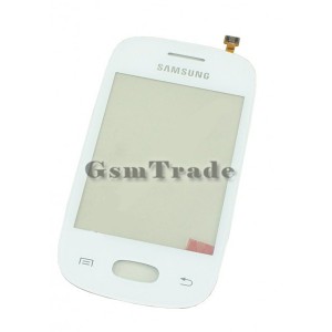 Samsung GT-S5310,GT-S5312 Galaxy Pocket Neo fehér érintőpanel, touchscreen