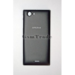 Sony Xperia J ST26 gyári fekete hátlap, akkufedél