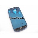 Samsung GT-I8190 Galaxy S3 mini gyári kék előlapi keret 