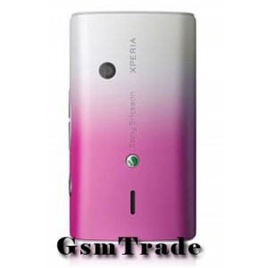 Sony Ericsson X8 gyár hátlap rózsaszín